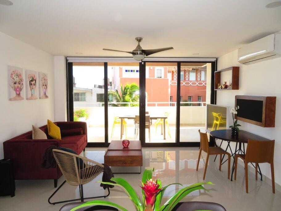 Elegant Apartment Well Located In The Hotel Zone Of Cancun Ngoại thất bức ảnh
