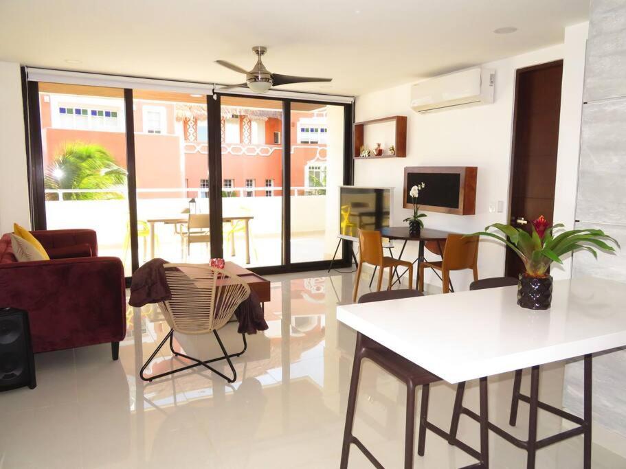 Elegant Apartment Well Located In The Hotel Zone Of Cancun Ngoại thất bức ảnh