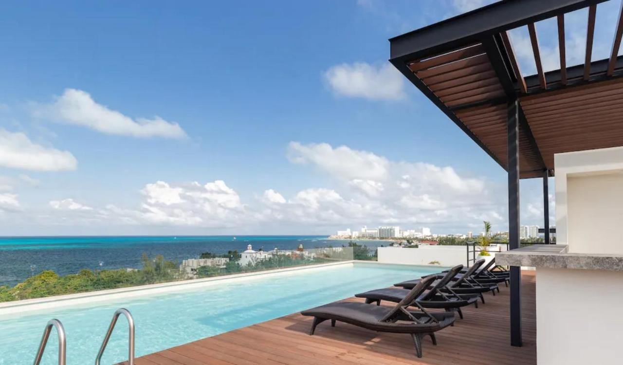 Elegant Apartment Well Located In The Hotel Zone Of Cancun Ngoại thất bức ảnh