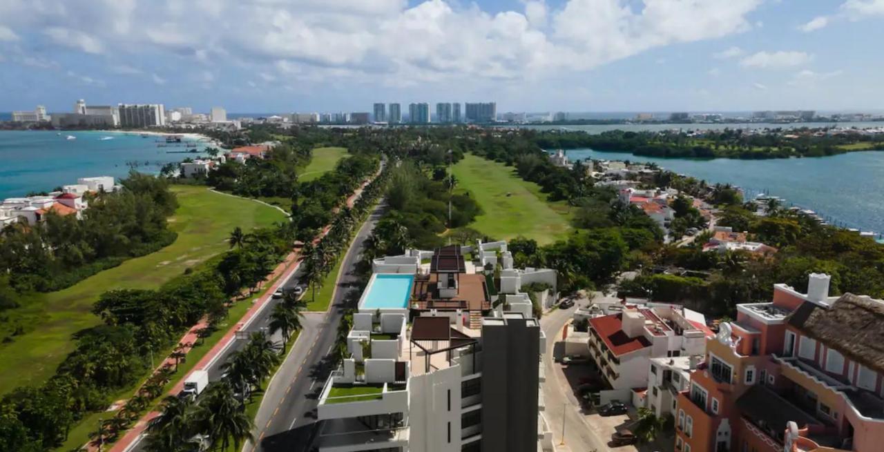 Elegant Apartment Well Located In The Hotel Zone Of Cancun Ngoại thất bức ảnh